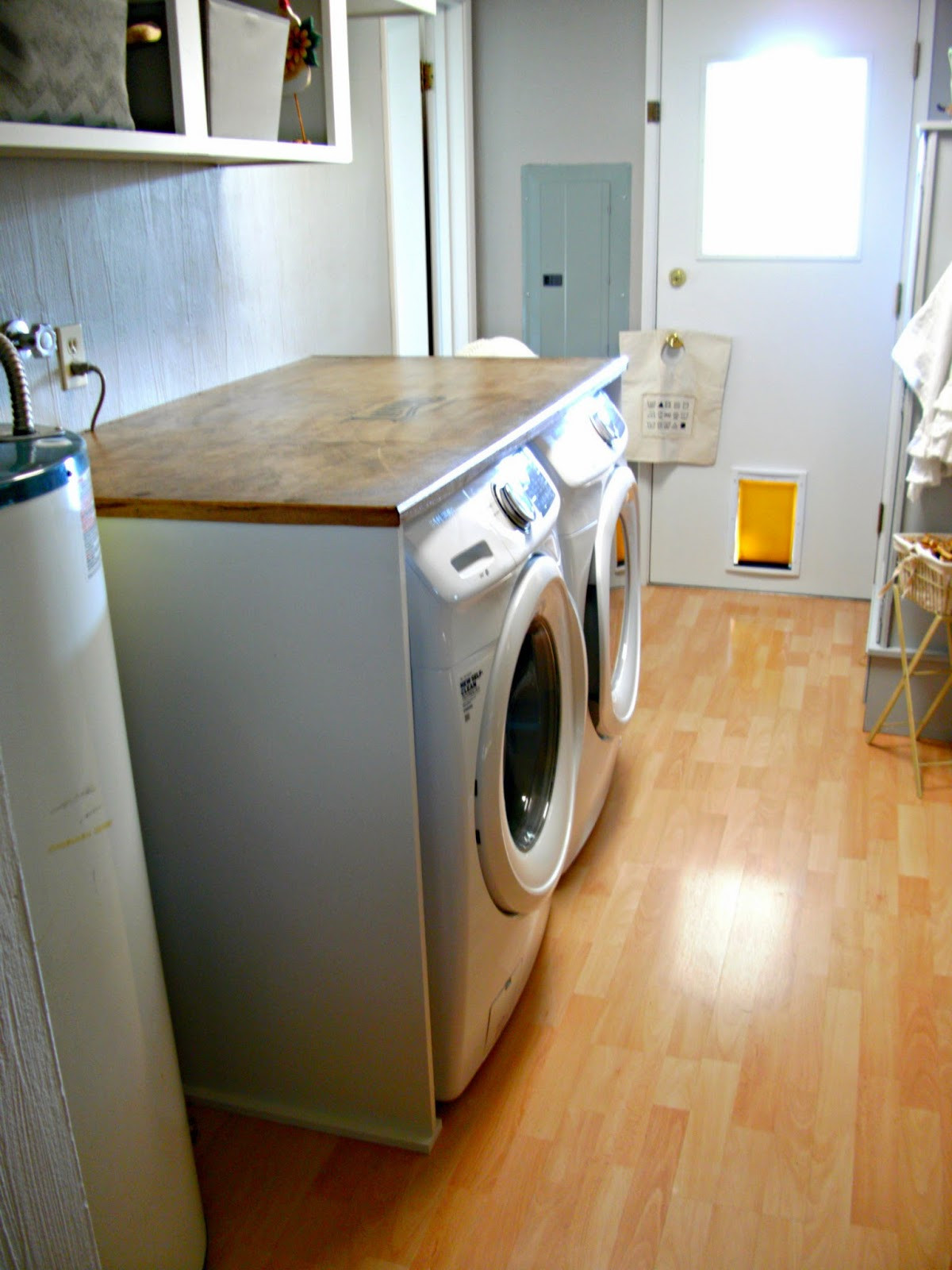 DIY Laundry Folding Table
 Laundry Room Redo DIY Laundry Folding Table Little