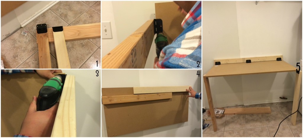 DIY Laundry Folding Table
 DIY Drop Down Laundry Table Housewives of Riverton