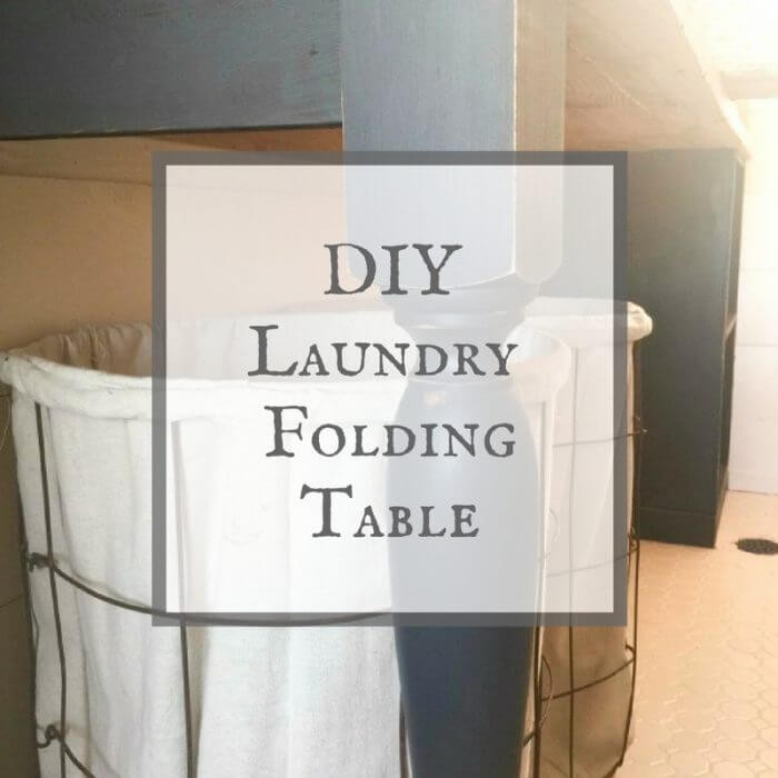 DIY Laundry Folding Table
 The Perfect DIY Laundry Folding Table Twelve Main