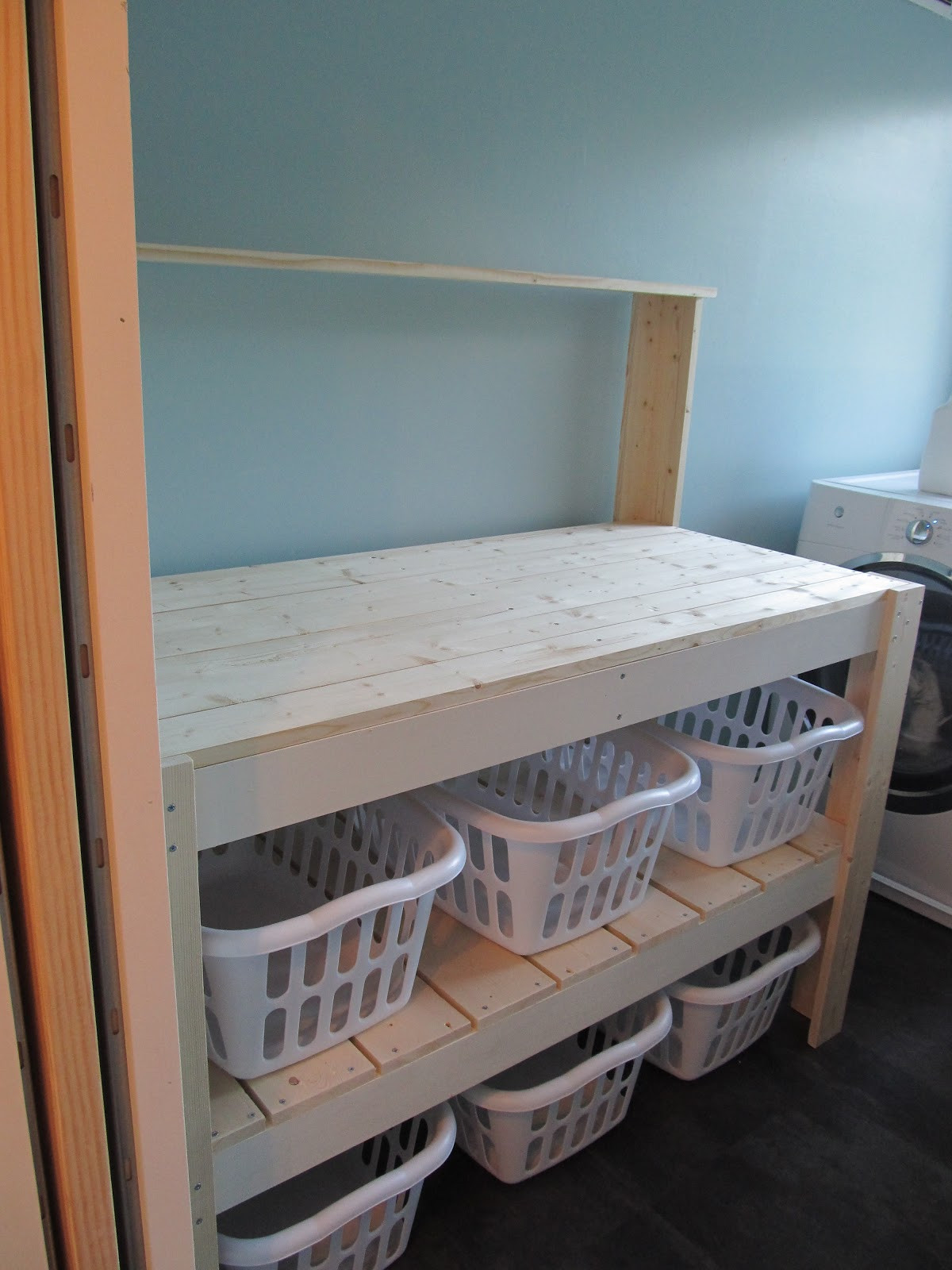 DIY Laundry Folding Table
 Quick and Easy Diy Laundry Sorter