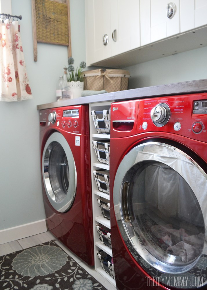 Best ideas about Diy Laundry Room Ideas
. Save or Pin A Vintage Inspired Red & Aqua Laundry Room Video Tour Now.