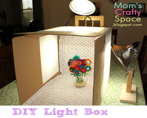 DIY Light Box Photography
 DIY Light Box Happiness is Homemade