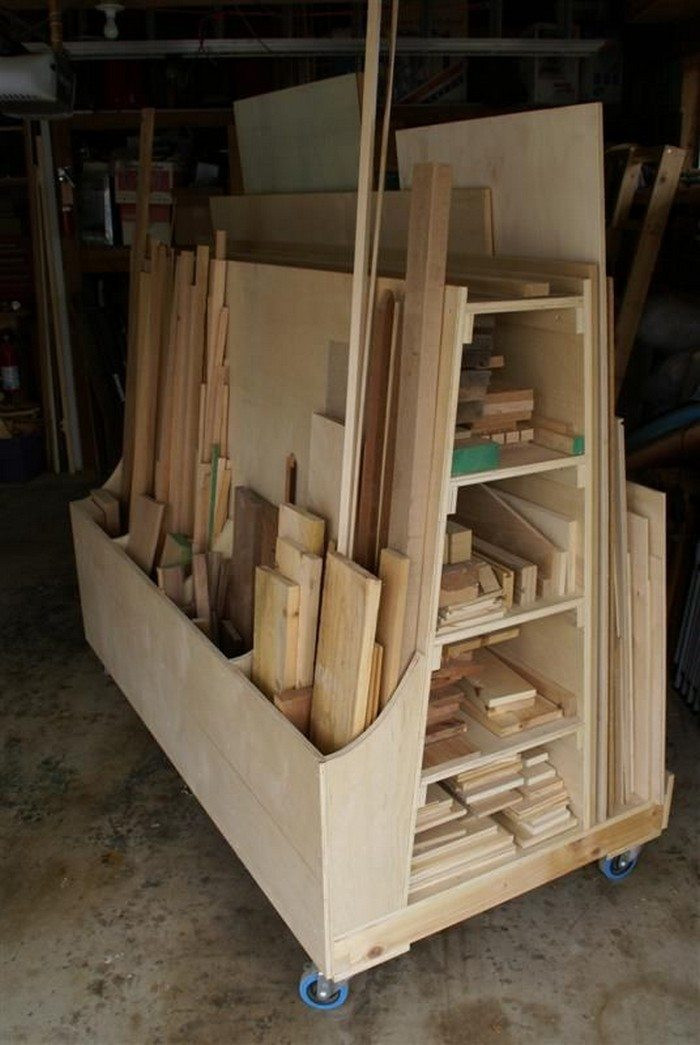 DIY Lumber Storage
 Build an easy portable lumber rack