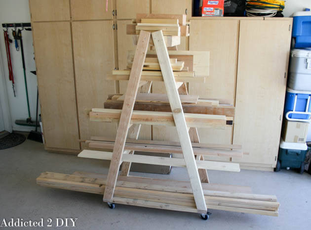 DIY Lumber Storage
 Easy Portable Lumber Rack Free DIY Plans  Rogue Engineer