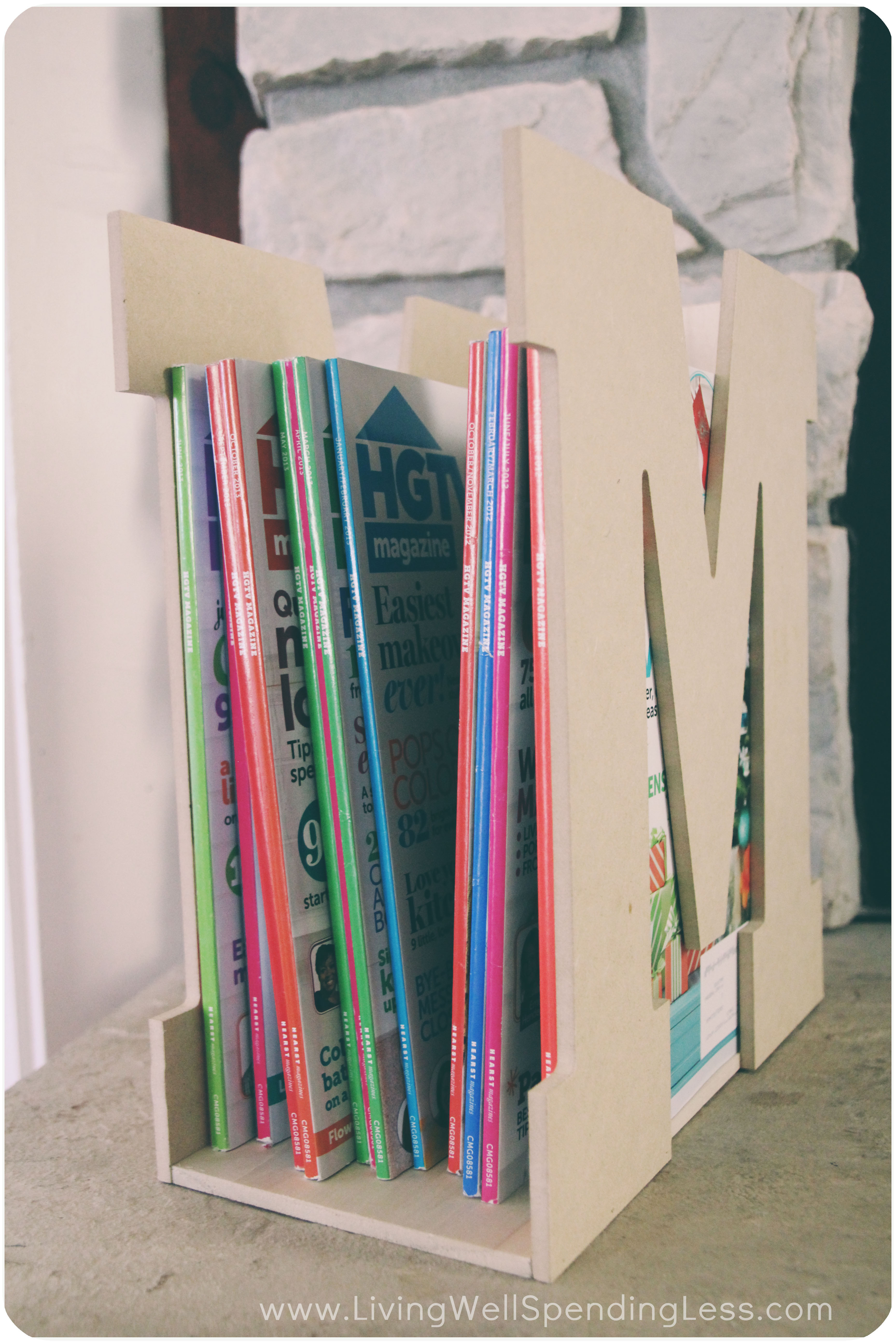 Best ideas about DIY Magazine Rack
. Save or Pin DiY Magazine Rack Now.