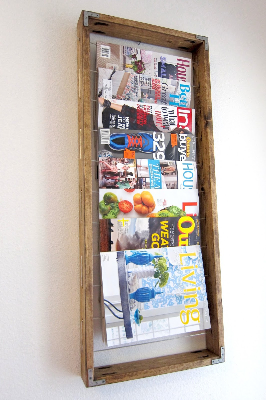 Best ideas about DIY Magazine Rack
. Save or Pin Inspired Whims DIY Magazine Rack Now.