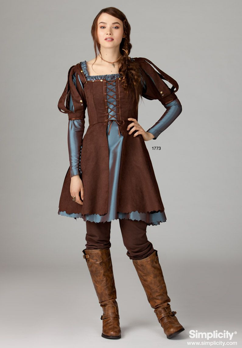 Best ideas about DIY Medieval Costume
. Save or Pin Misses Me val Dress Costume This pattern es in two Now.