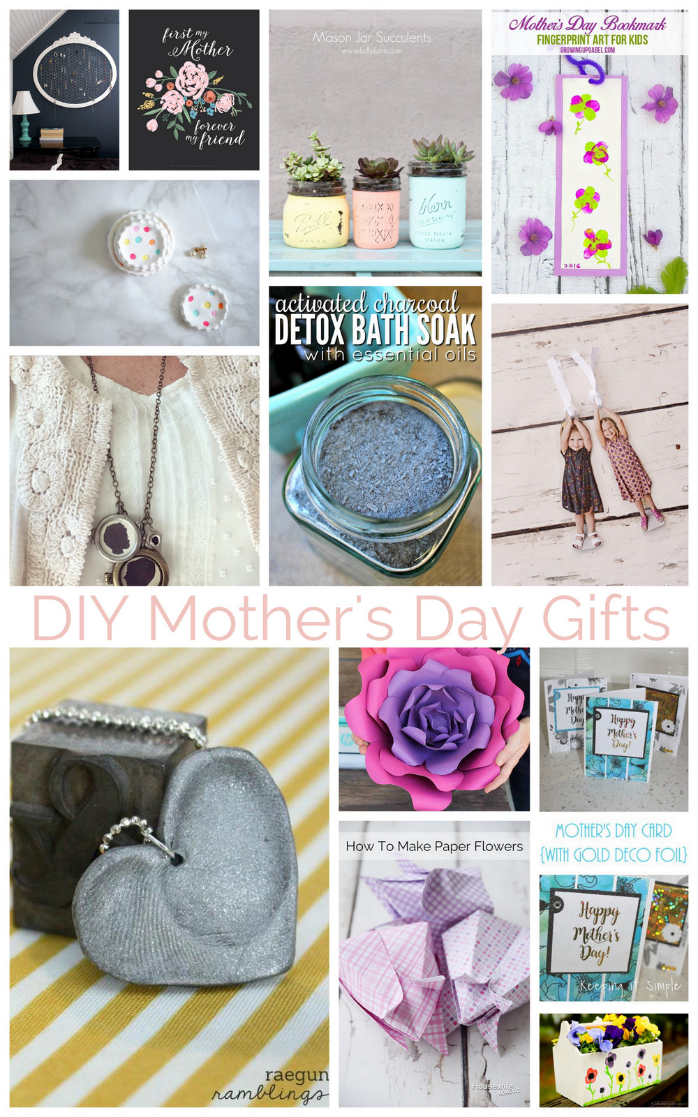 DIY Mother Gifts
 DIY Mother s Day Gifts Housewife Eclectic