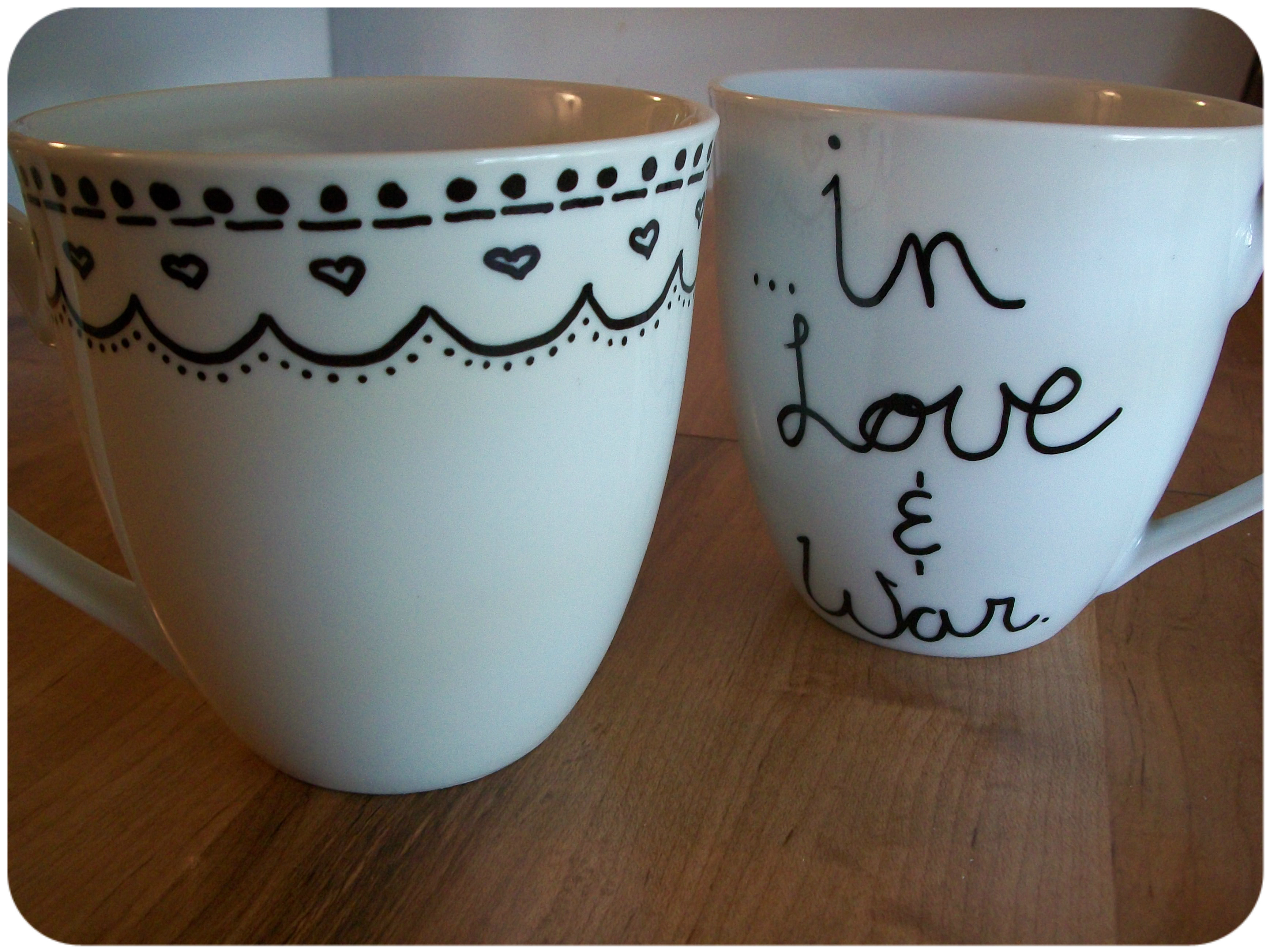 DIY Mug Designs
 DIY Sharpie Mug