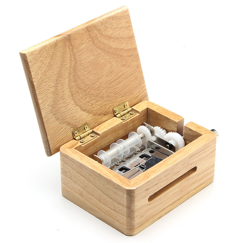 Best ideas about DIY Music Box
. Save or Pin DIY Hand cranked Music Box Wooden Box With Hole Puncher Now.