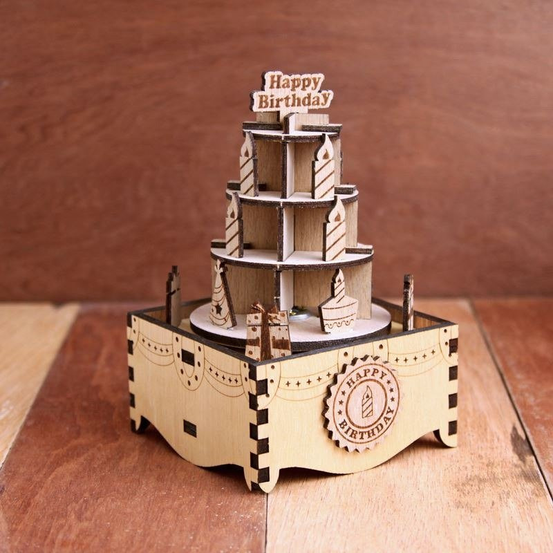 Best ideas about DIY Music Box
. Save or Pin Happy Birthday Music Box DIY Designer KOKOMU Music Box Now.