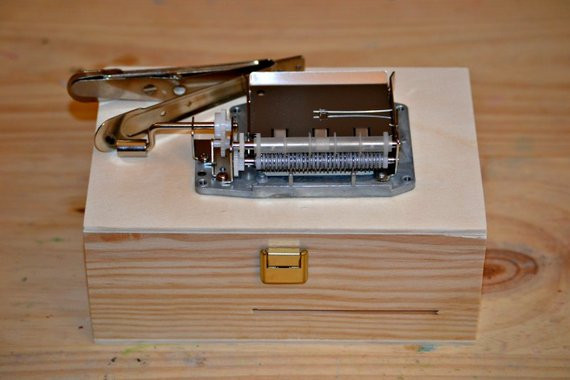 Best ideas about DIY Music Box
. Save or Pin Pack DIY Music box Mechanism 30 notes to make Your own melody Now.