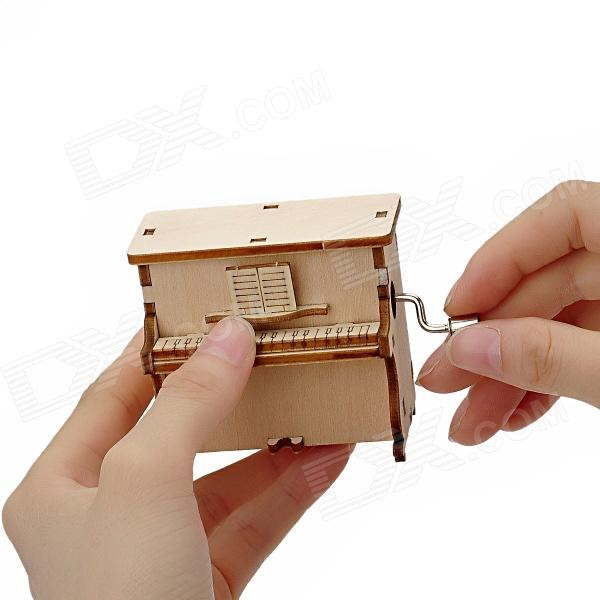 Best ideas about DIY Music Box
. Save or Pin DIY Music Box Style Handcraft Wooden Assembly Kit Yellow Now.