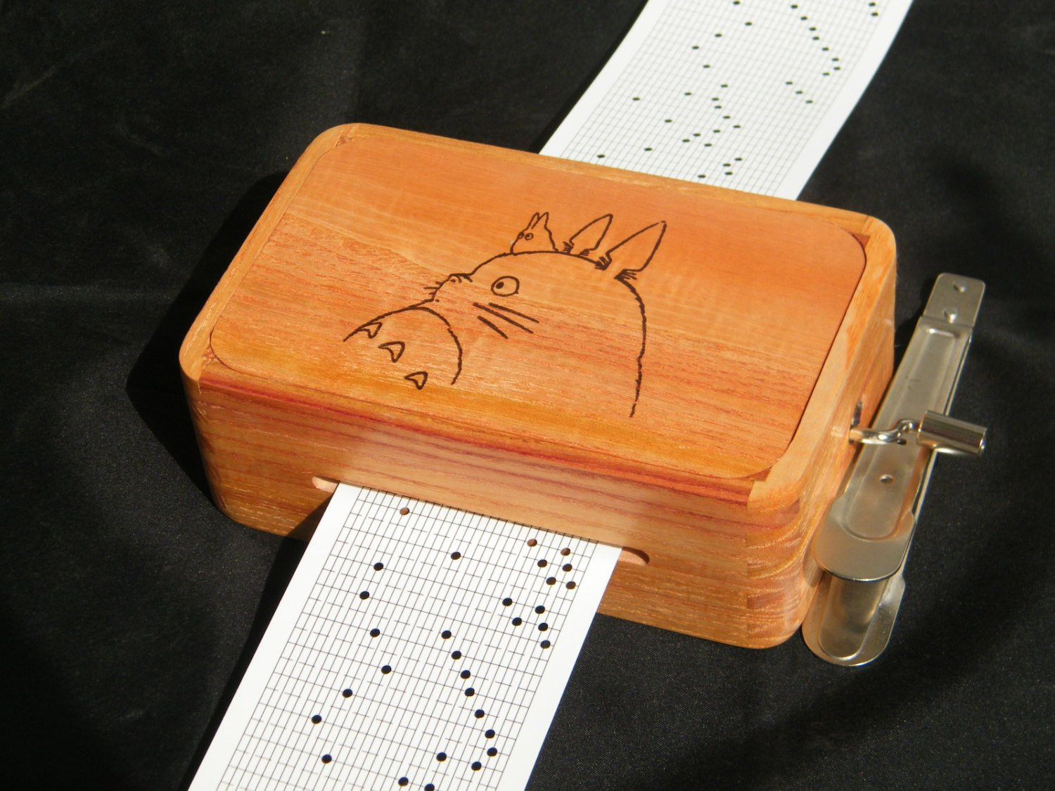 Best ideas about DIY Music Box
. Save or Pin wooden music box using strips 30 note Ghibli music Mononoke Now.