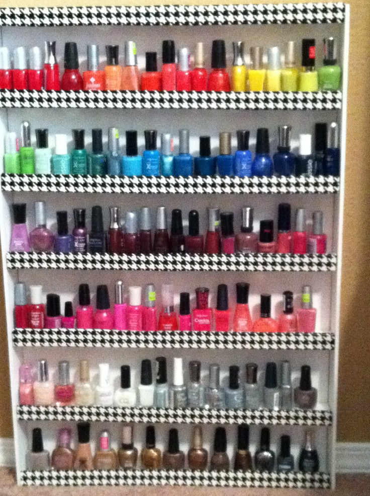 Best ideas about DIY Nail Polish Organization
. Save or Pin 1000 images about Nail polish rack on Pinterest Now.