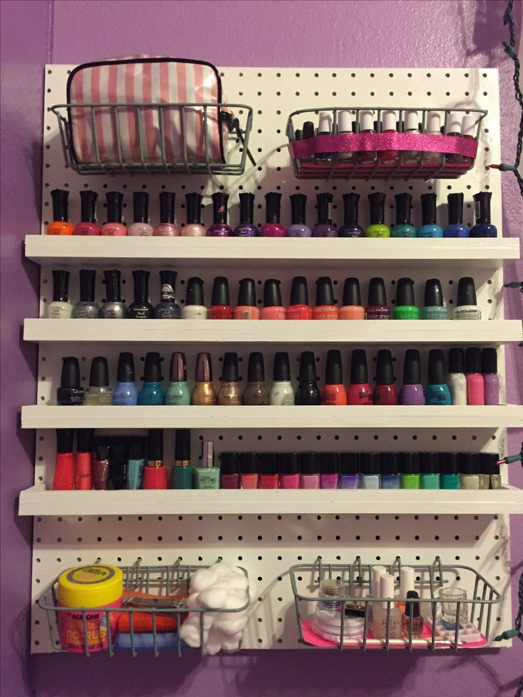 Best ideas about DIY Nail Polish Organization
. Save or Pin 33 Creative Makeup Storage Ideas And Hacks For Girls Now.