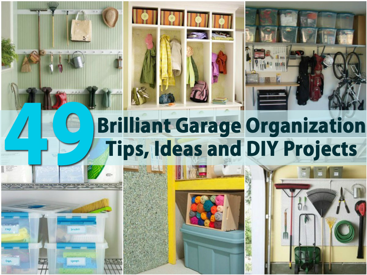 Best ideas about DIY Organization Tips
. Save or Pin 49 Brilliant Garage Organization Tips Ideas and DIY Now.