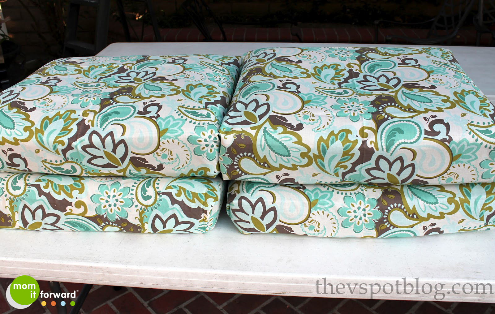 Best ideas about DIY Outdoor Cushions
. Save or Pin DIY How to Recover Outdoor Furniture With a Glue Gun Now.