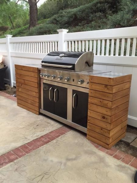 DIY Outdoor Kitchen Cabinets
 DIY Outdoor Grill Stations & Kitchens