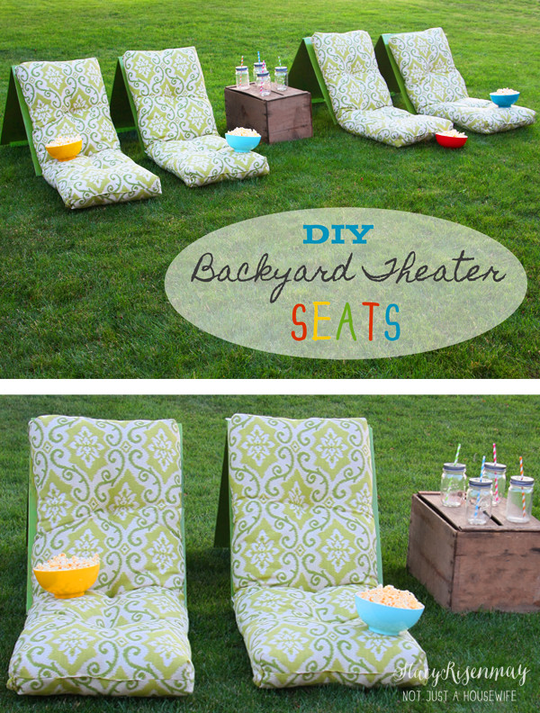 DIY Outdoor Movie Theater
 Outdoor Movie Theater Seating