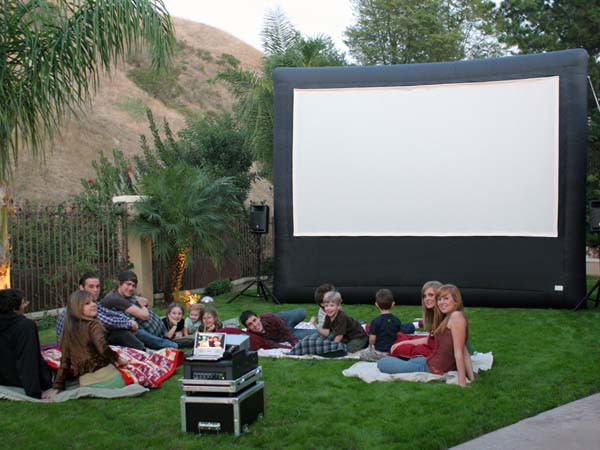 DIY Outdoor Movie Theater
 Ideas for Outdoor Movie Screen