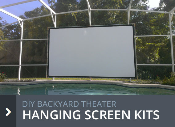 DIY Outdoor Projector Screen
 DIY Projection Screens for Backyard Theater