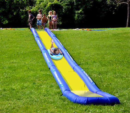 DIY Outdoor Slide
 Diy backyard water slide