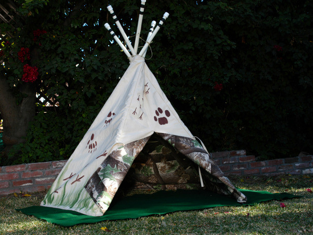 Best ideas about DIY Outdoor Teepee
. Save or Pin How to Build a Backyard Teepee how tos Now.