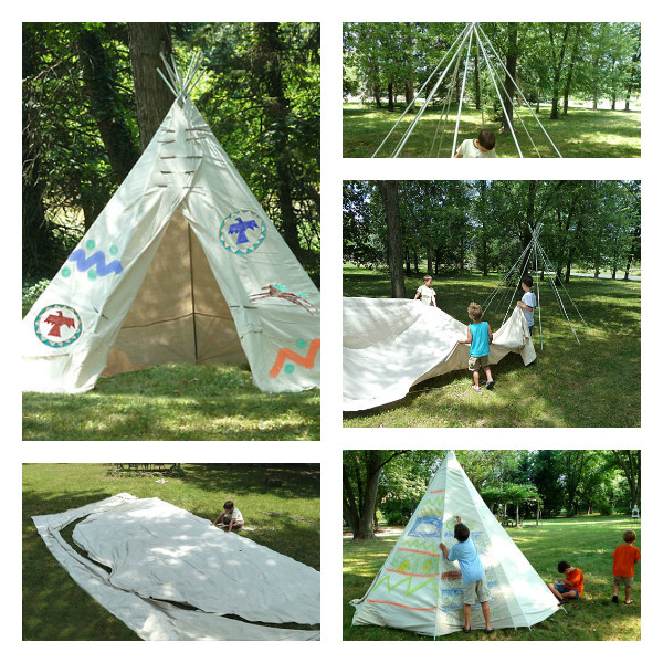 Best ideas about DIY Outdoor Teepee
. Save or Pin Diy backyard teepee Now.