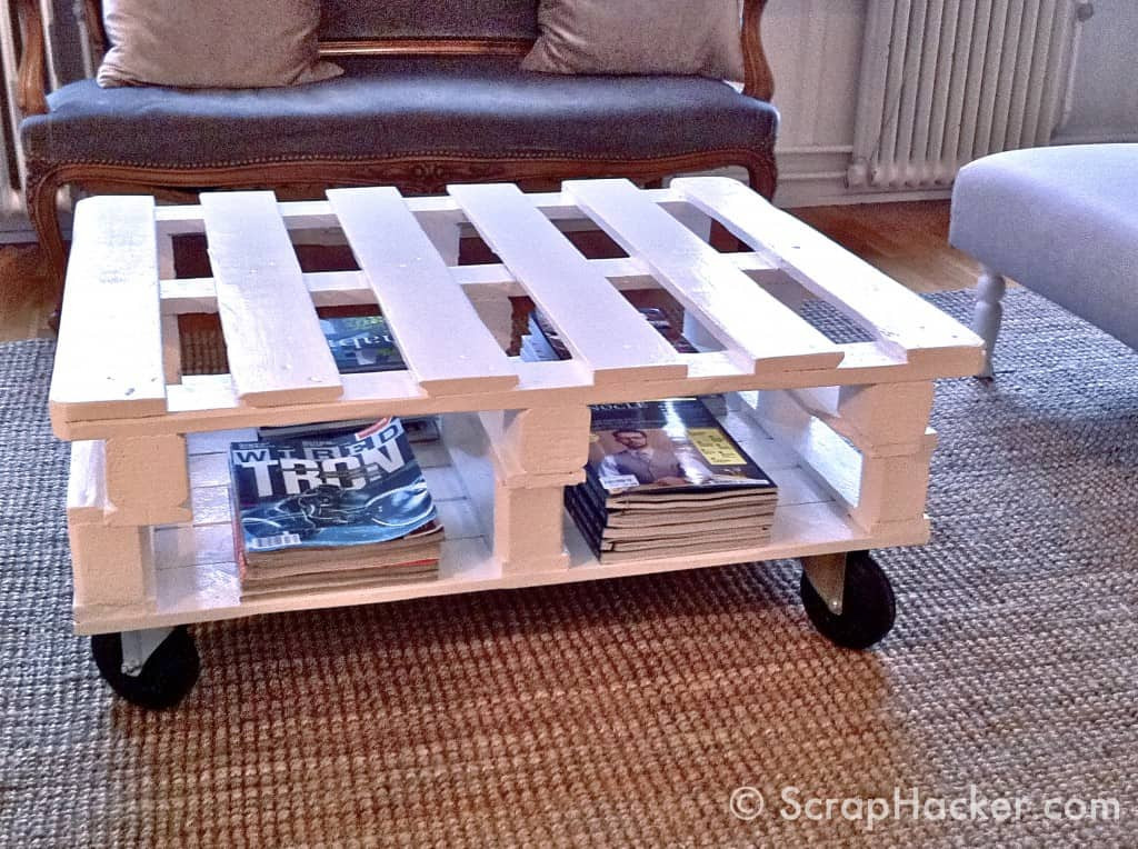 DIY Pallet Coffee Table Plans
 DIY Pallets Coffee Table Instructions