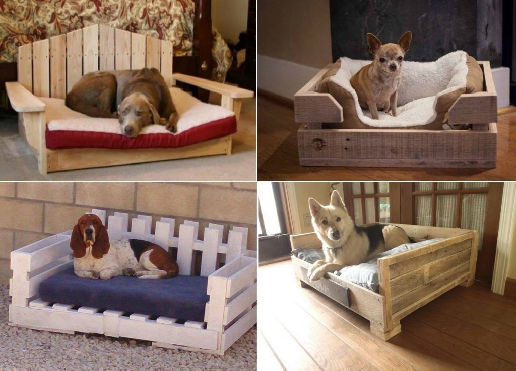 DIY Pallet Dog Bed Plans
 20 Fantastic Pet Bed ideas