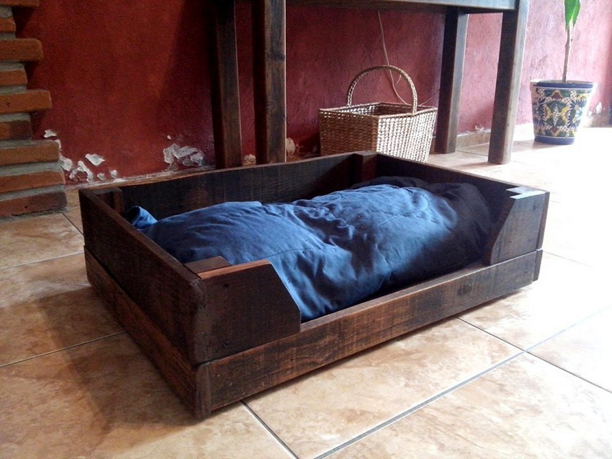 DIY Pallet Dog Bed Plans
 Easy and Affordable DIY Dog Bed Ideas HomeStyleDiary