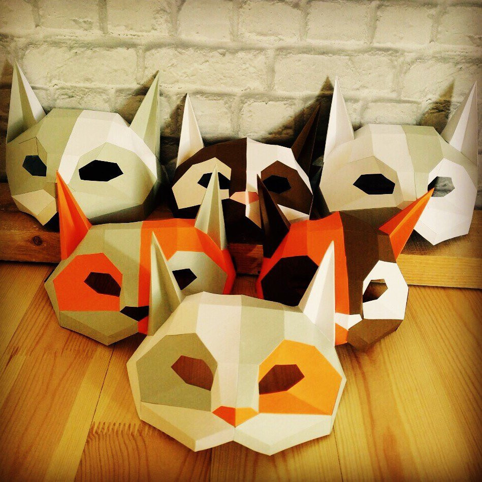 DIY Paper Mask
 DIY Cat mask Paper cat mask DIY mask Fancy dress Halloween