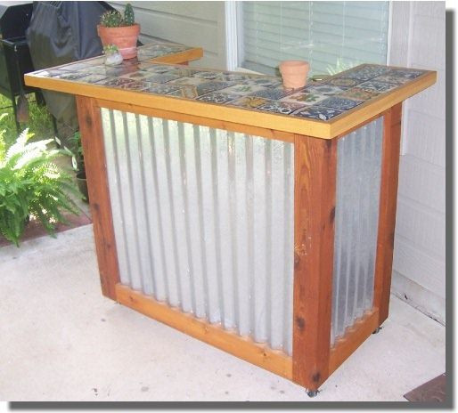 DIY Patio Bar Plans
 Simple Tiki Bar Plans WoodWorking Projects & Plans