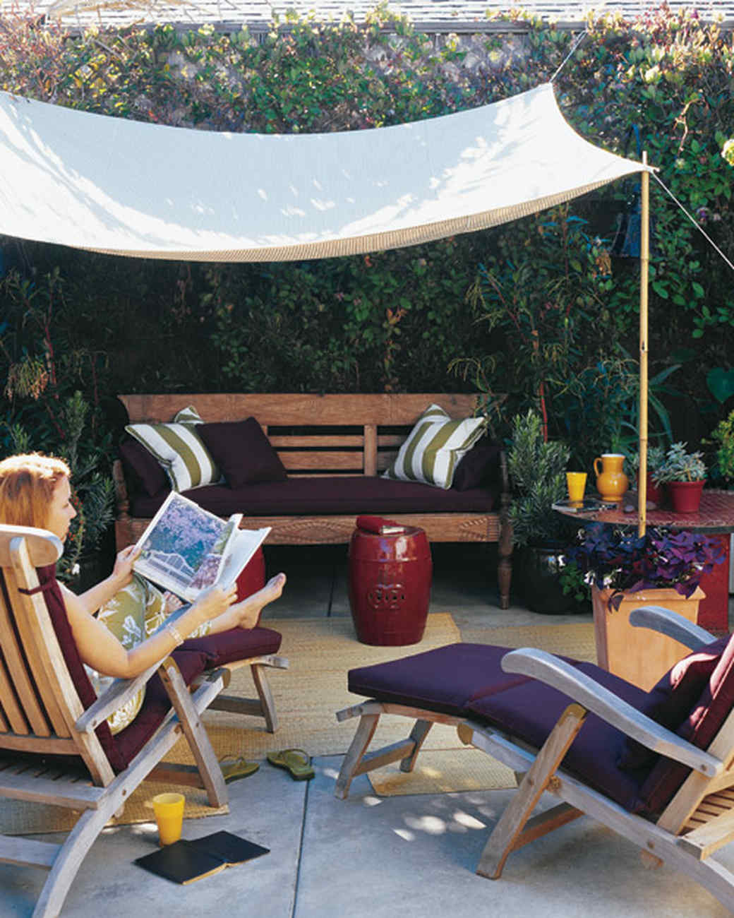 DIY Patio Canopy
 A Slice of Shade Creating Canopies