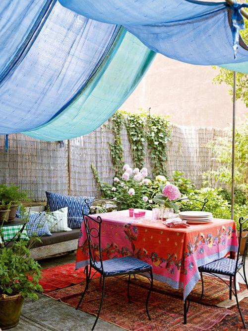 DIY Patio Canopy
 DIY Canopies and Sun Shades for Your Backyard