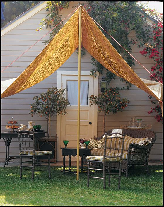 DIY Patio Canopy
 1000 images about Sunshade & Awnings on Pinterest