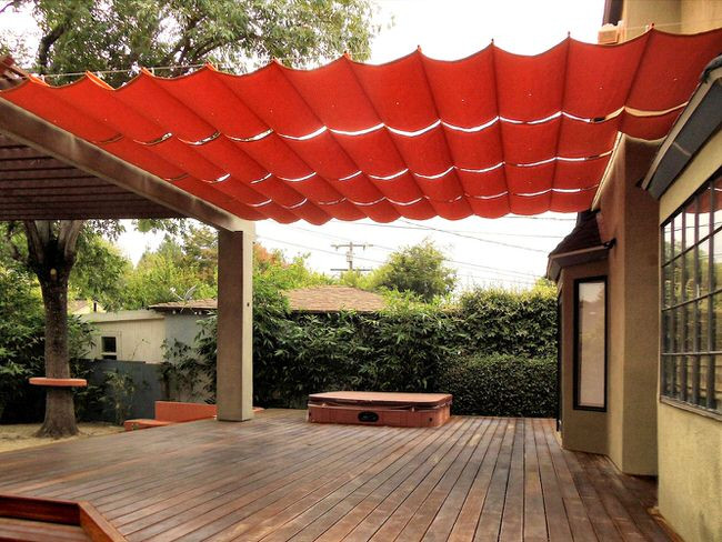 DIY Patio Canopy
 DIY Ideas For Backyard Oasis Shades Diy and Crafts Home