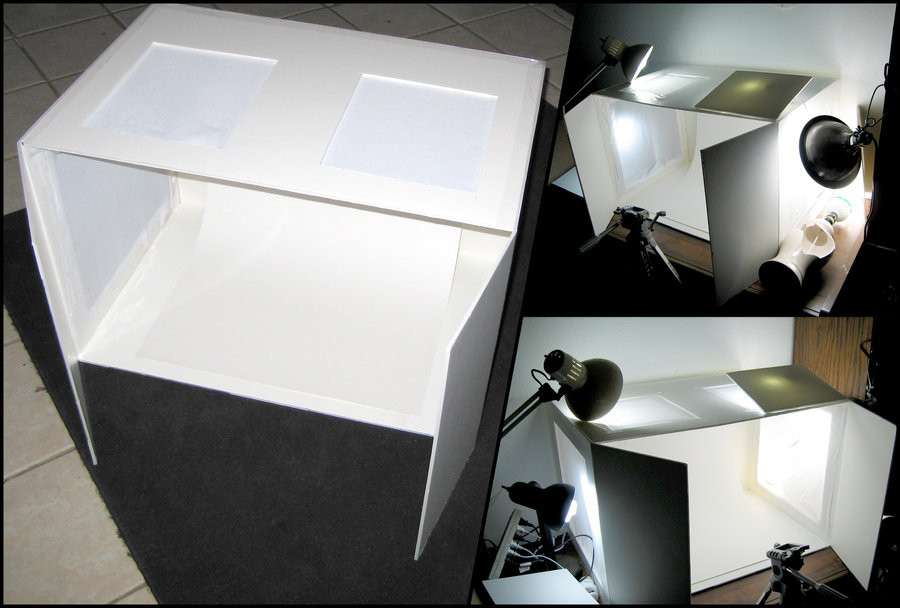 DIY Photography Light Box
 DIY Light Box Setup by Azmal on DeviantArt