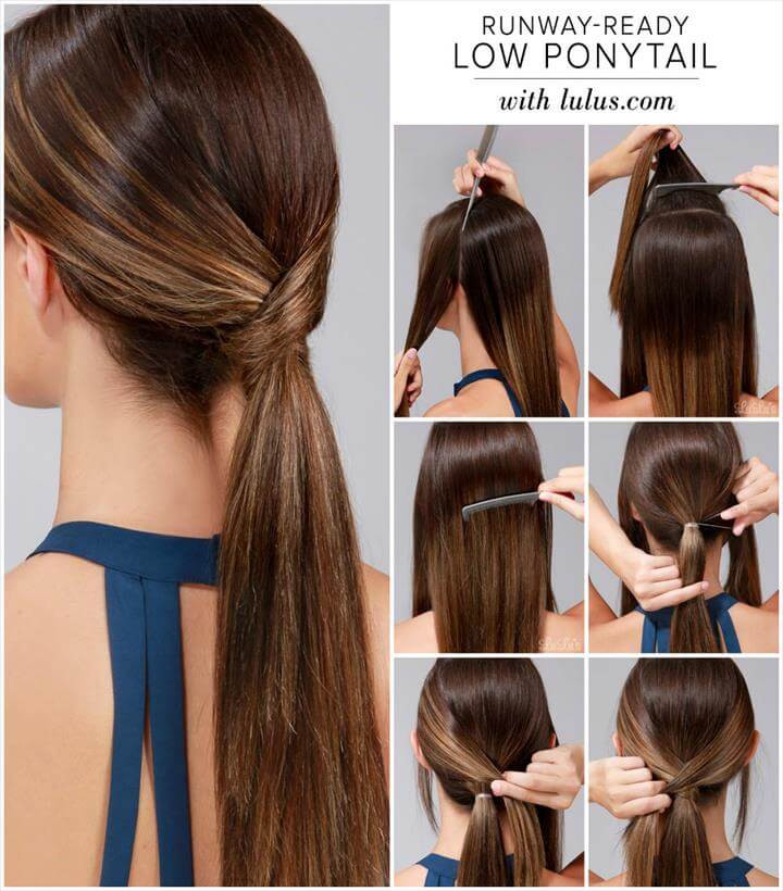 DIY Ponytail Haircut
 25 DIY Hairstyles You Can Do With These Step by Step