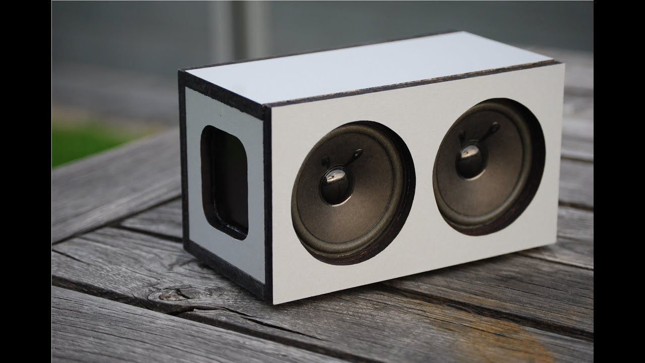 DIY Portable Speaker
 DIY Powerfull Portable Bluetooth Speaker 2x5W