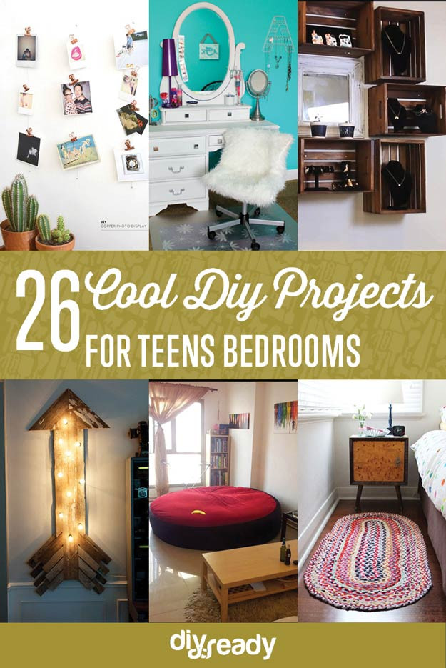 Best ideas about Diy Projects For Bedroom
. Save or Pin 26 Cool DIY Projects For Teens Bedroom Now.