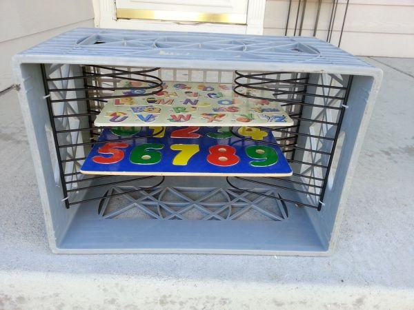 Best ideas about DIY Puzzle Rack
. Save or Pin DIY Kids puzzle holder Great idea Preschool Now.