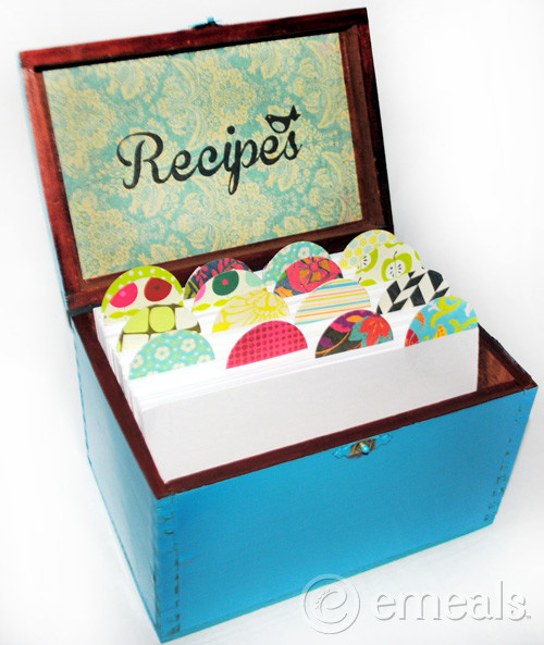 DIY Recipe Boxes
 EWEES DIY Recipe Box