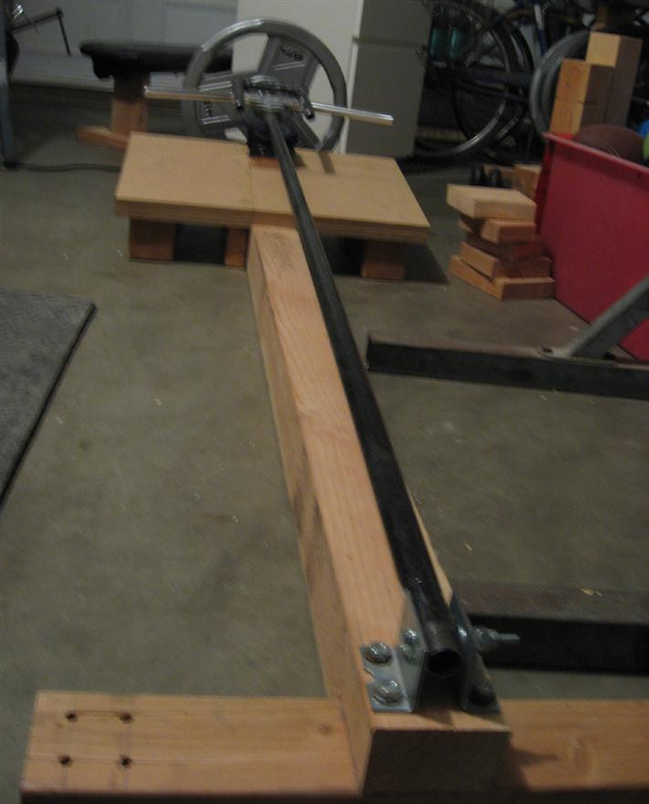 DIY Rowing Machine Plans
 Homemade T Bar Row Machine