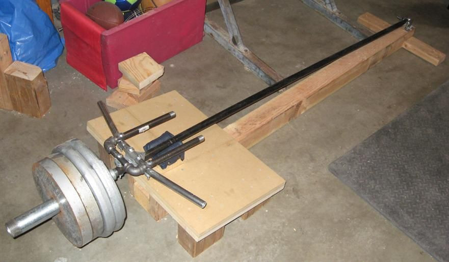 DIY Rowing Machine Plans
 Homemade T Bar Row Machine This project cost around $60