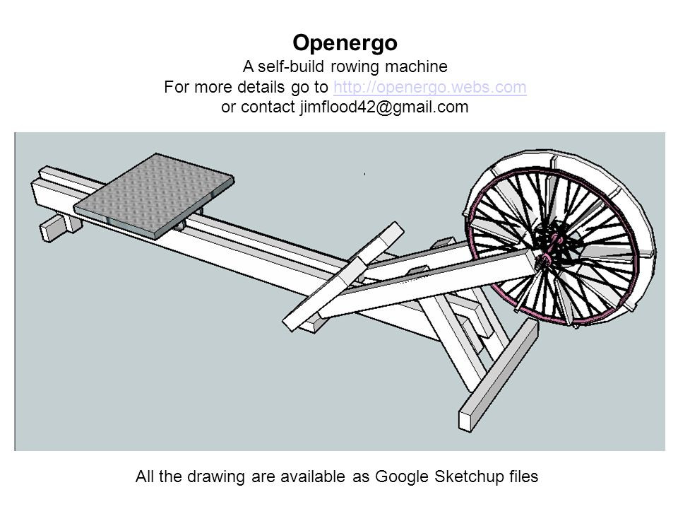 DIY Rowing Machine Plans
 Diy Rowing Machine Pdf Diy Do It Your Self