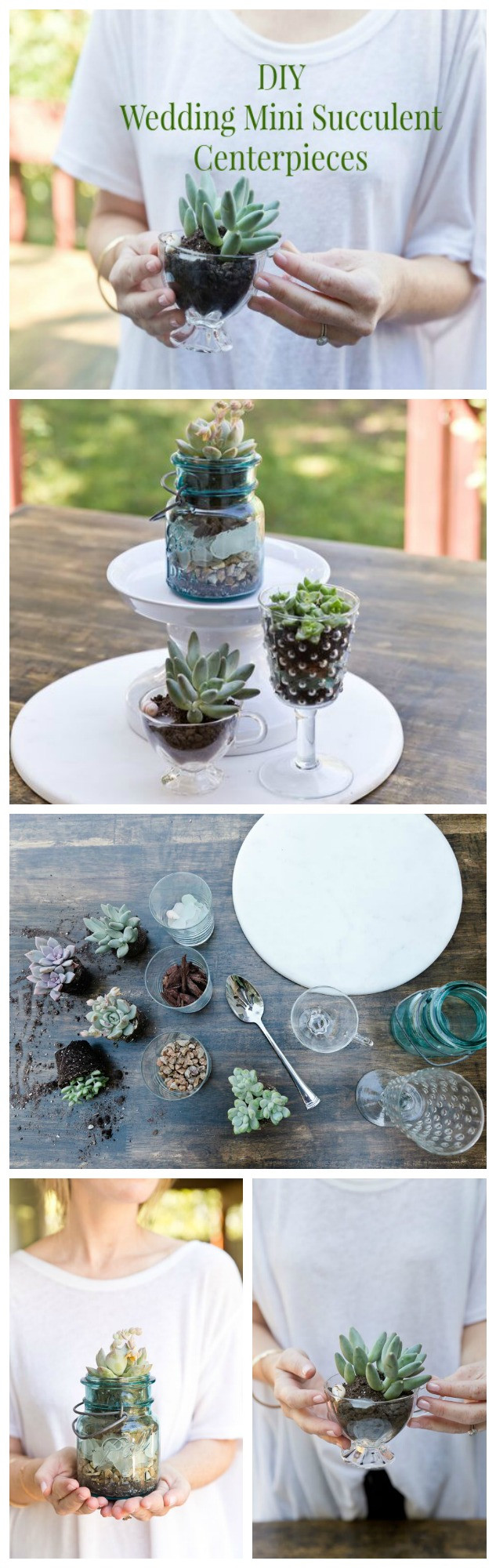 DIY Rustic Wedding Centerpieces
 DIY Wedding Succulent Centerpieces Rustic Wedding Chic