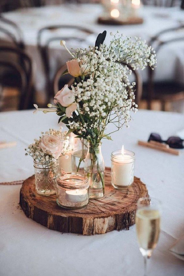 DIY Rustic Wedding Centerpieces
 diy wedding centerpieces Archives Oh Best Day Ever