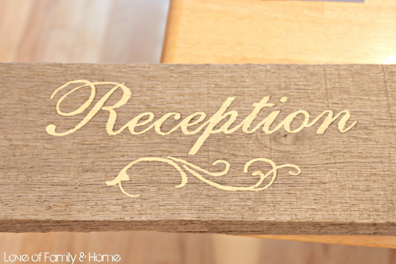 Best ideas about DIY Rustic Wood Signs
. Save or Pin DIY Wooden Wedding Signs Love of Family & Home Now.